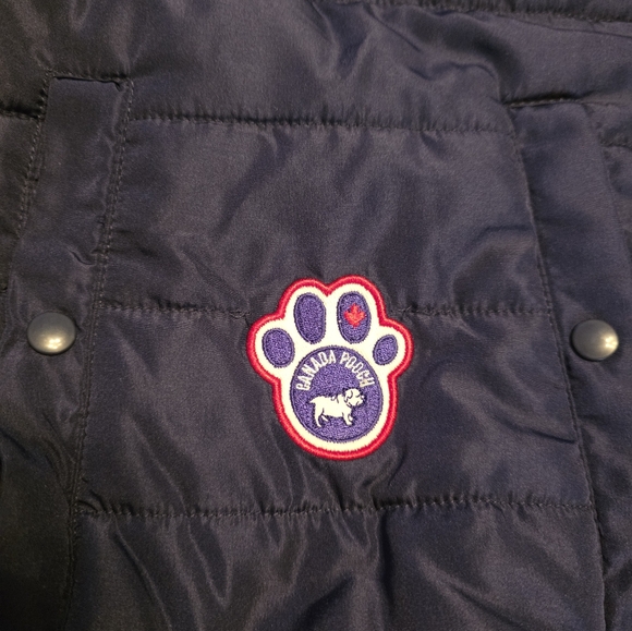 Navy Blue Dog Jacket - Picture 4 of 4